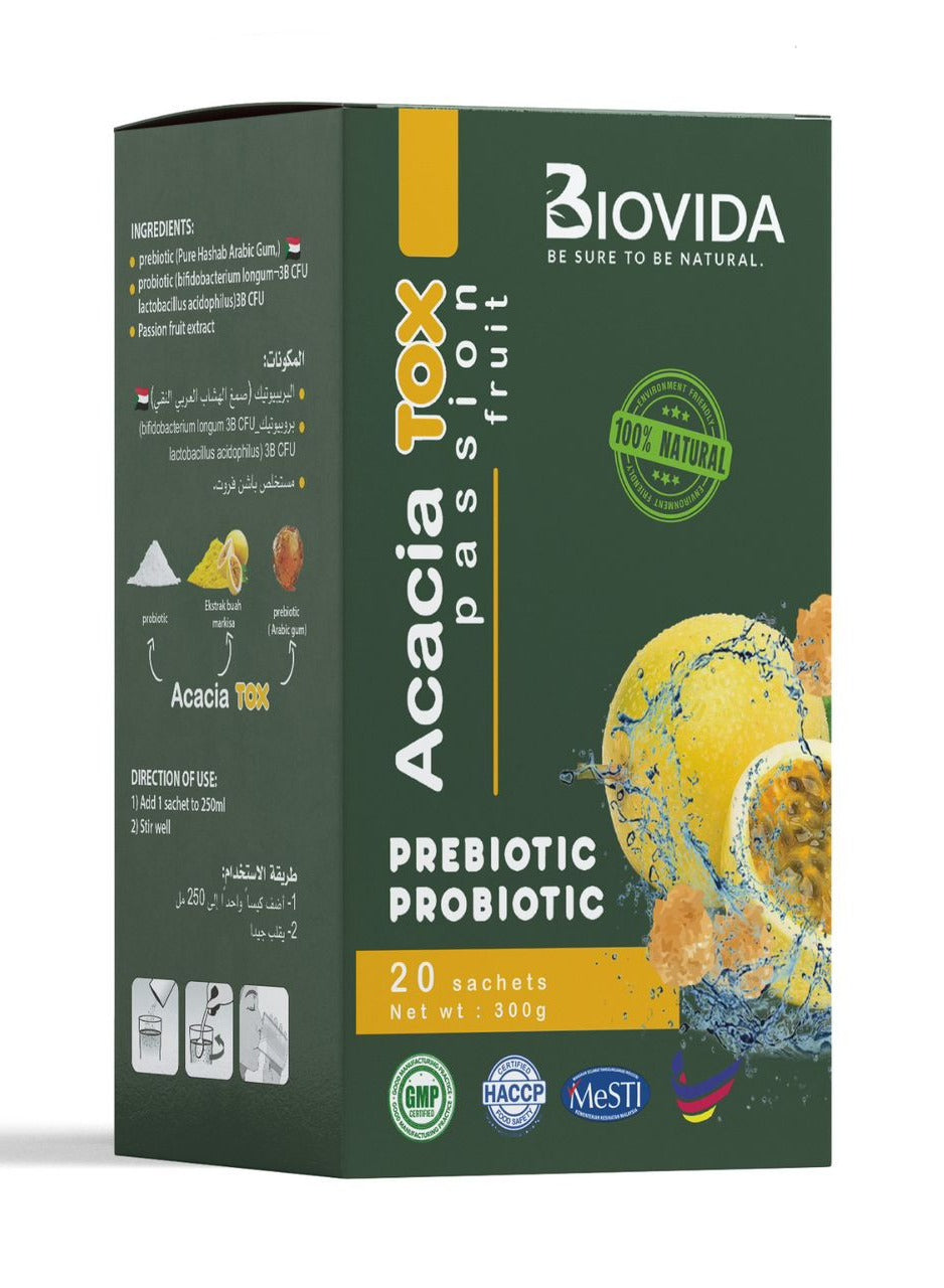 Biovida Acacia TOX - Prebiotics & Probiotics - 20 Sachets