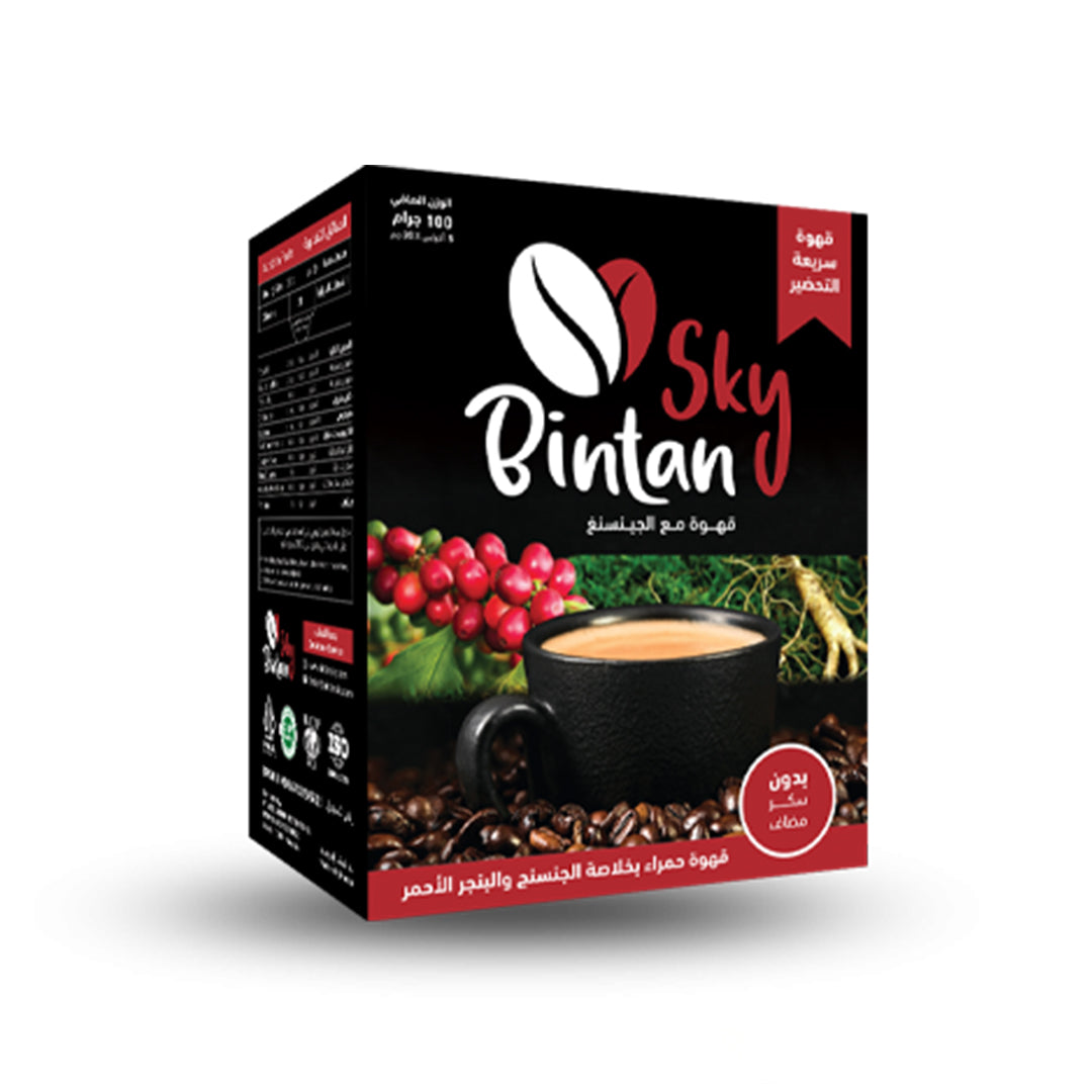 Bintan Sky Coffee with Ginseng - Indonesia's #1 Coffee - 5 Sachets